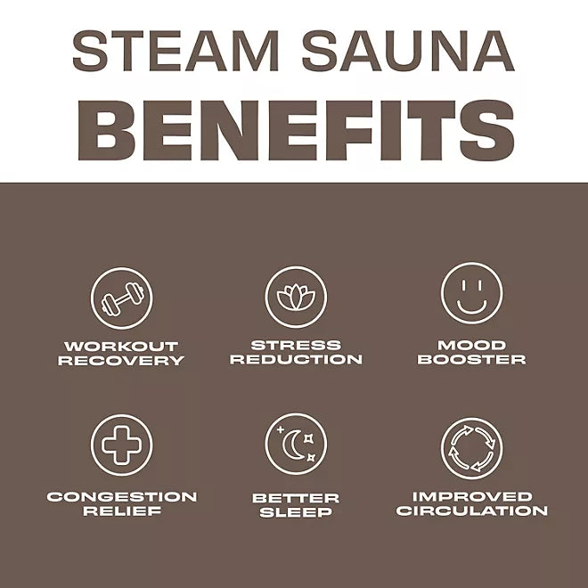 Advanced Home Steam Sauna